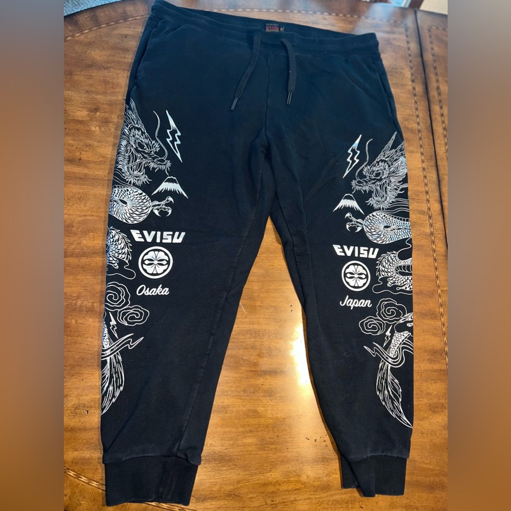 Evisu Kuro Sweatpants